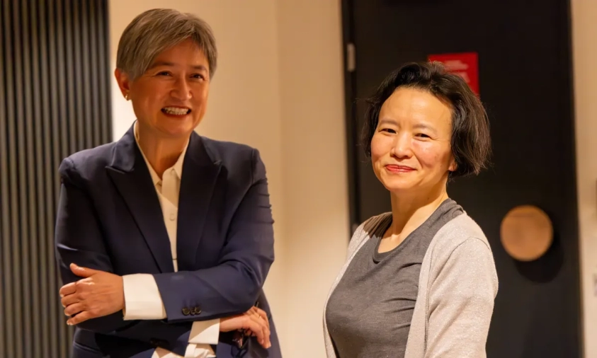 Foreign Minister Penny Wong met with Cheng Lei today.